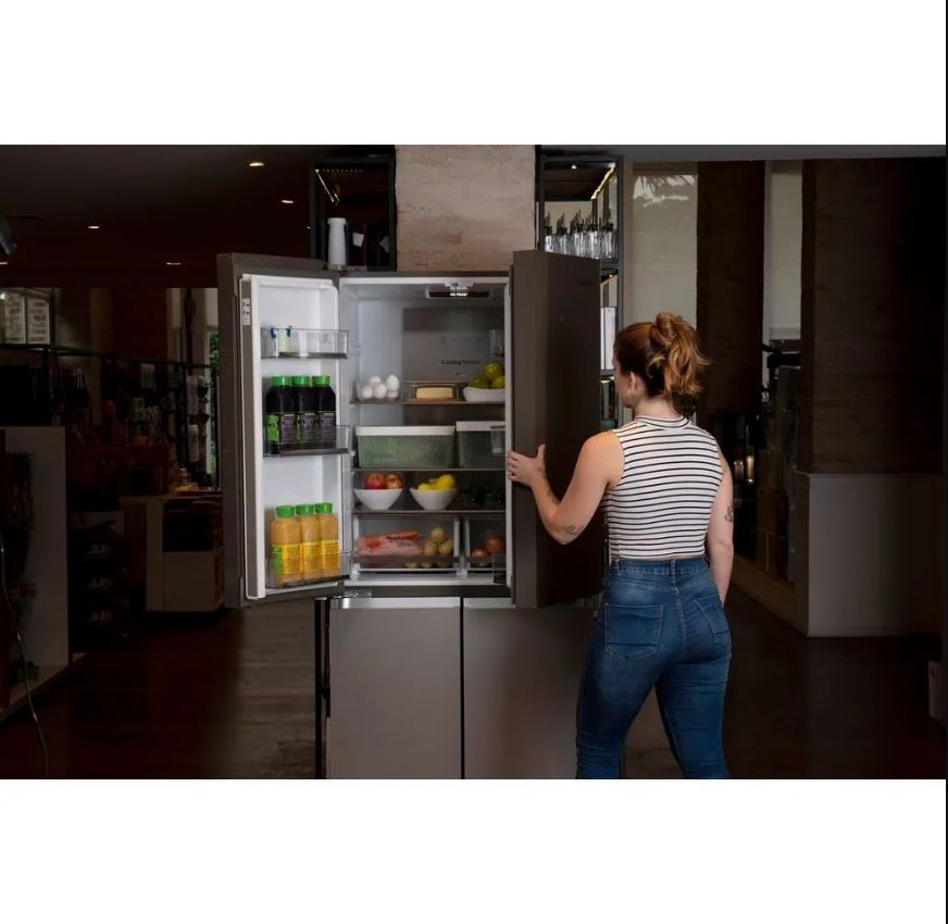 Refrigerador Multi Door 220V Cuisinart Arkton Cinza