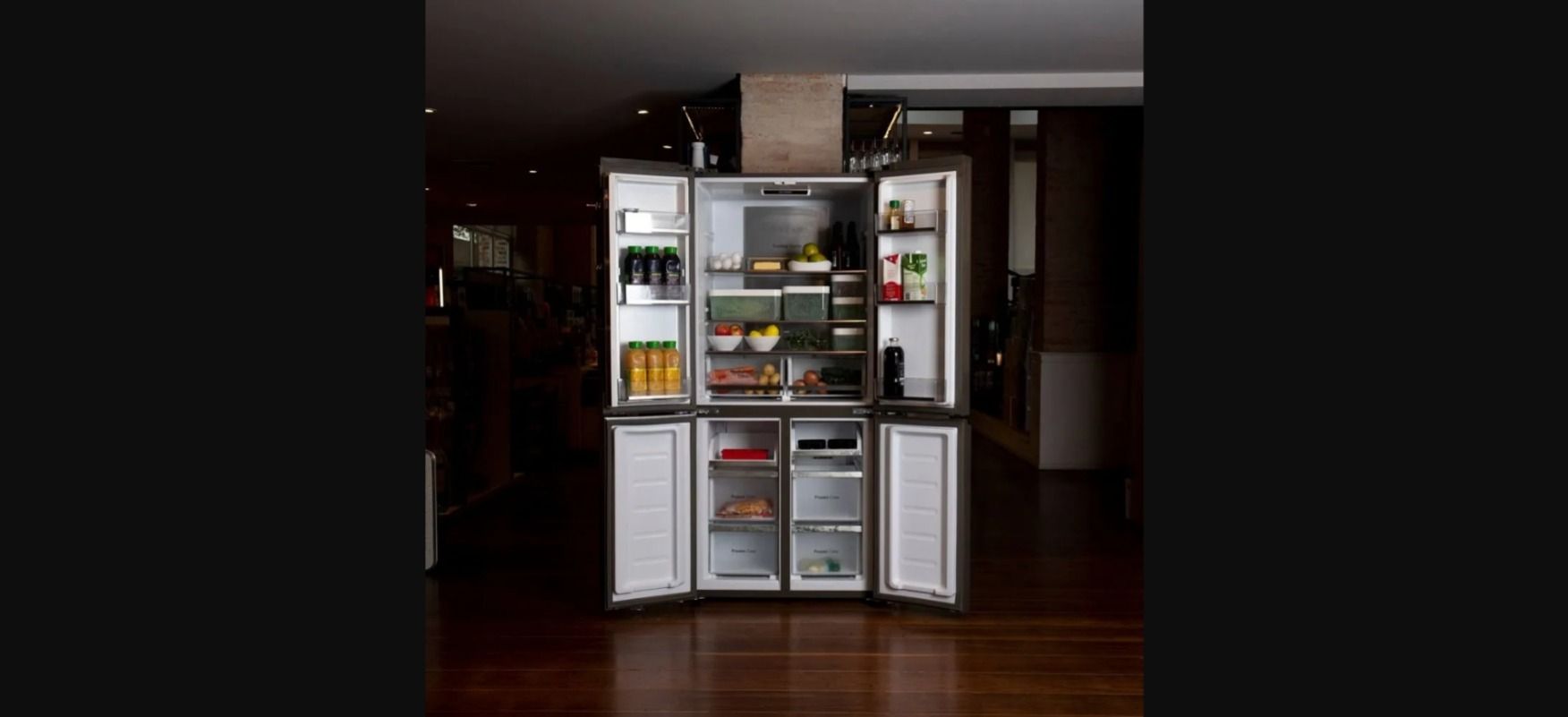 Refrigerador Multi Door 220V Cuisinart Arkton Cinza